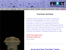 Tablet Screenshot of froetindustries.com